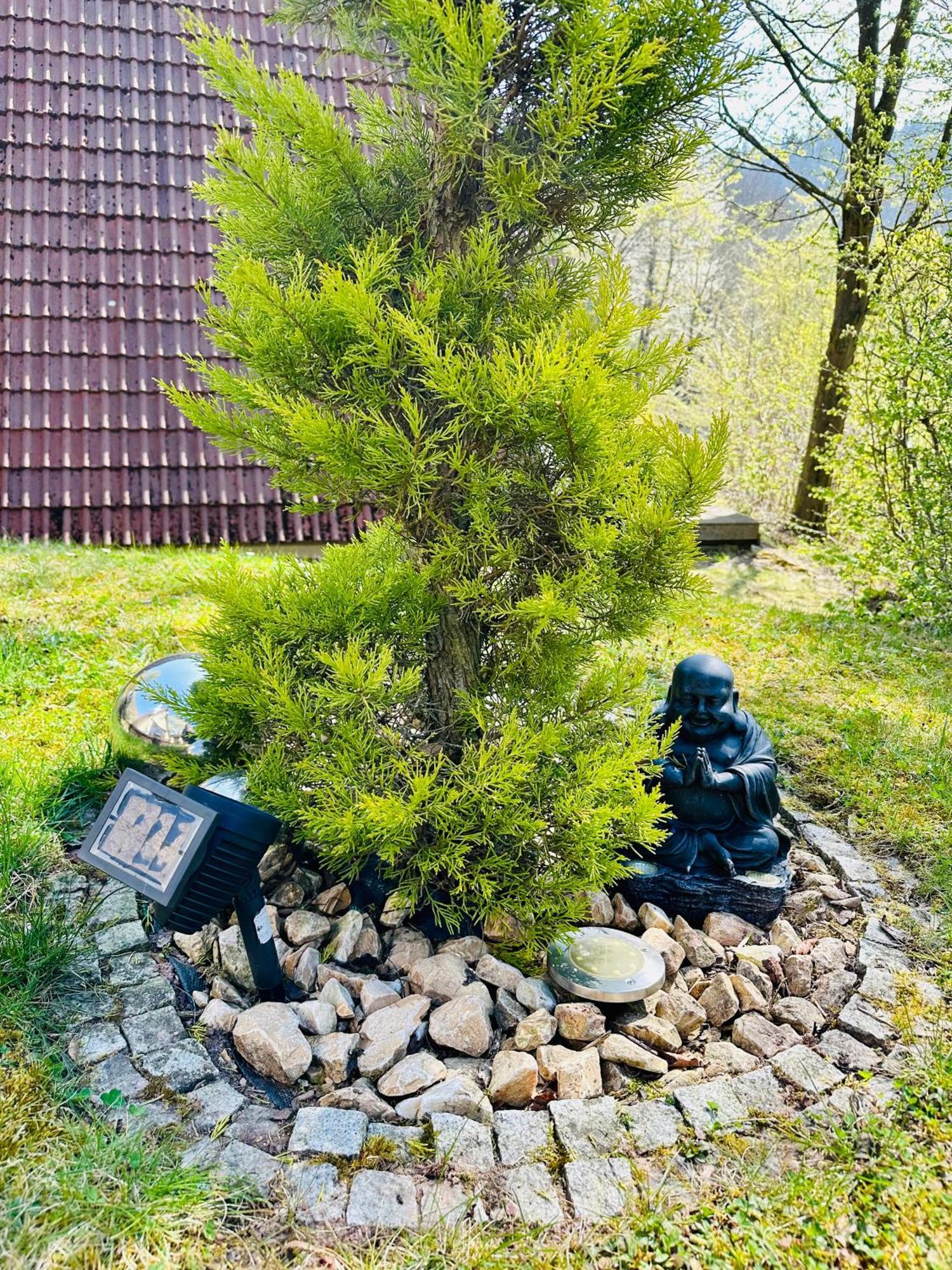 Gemütliches Ferienhaus in ruhiger Lage Ronshausen Hessen Exterior foto